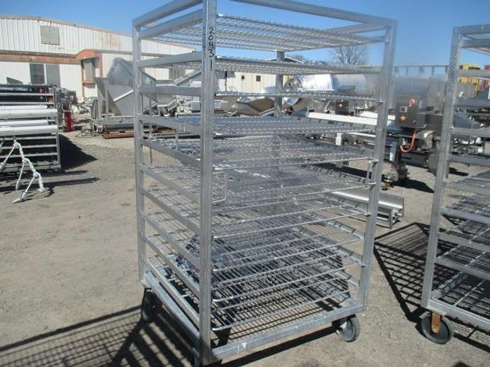 Used Stainless Steel Meat Racks; 41"W 52"L78"T