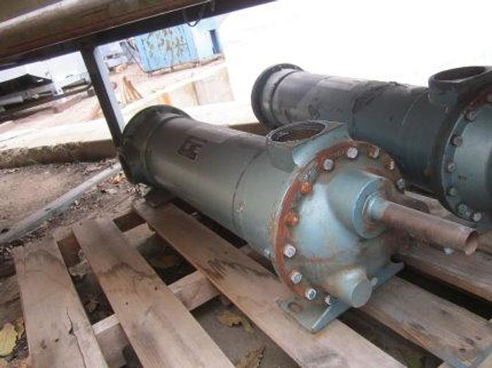 Used Heat Exchanger, Shell & Tube, 50 SF, Brass, Am Ind, #S738023