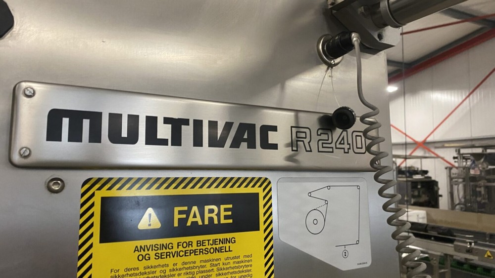 Used Multivac R240 thermoformer