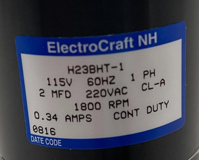 Used ElectronCraft NH  H23BHT-1 Stepper Motor 115V 60HZ