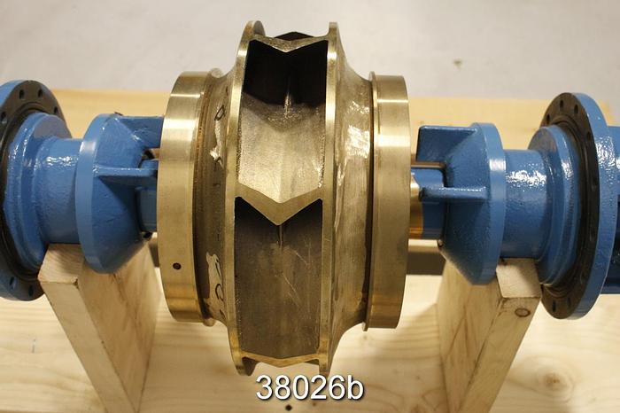 Unused Grundfos Paco Kp 8015-3/4 Pump Rotating Assembly, 7 Vane, 12.86" Diameter #38026