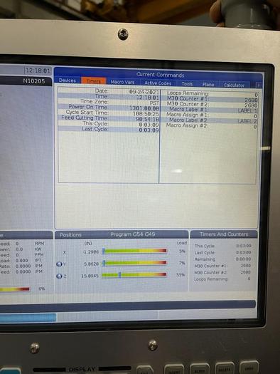 Used 2018 HAAS DM-1 4-Axis Vertical Machining Center