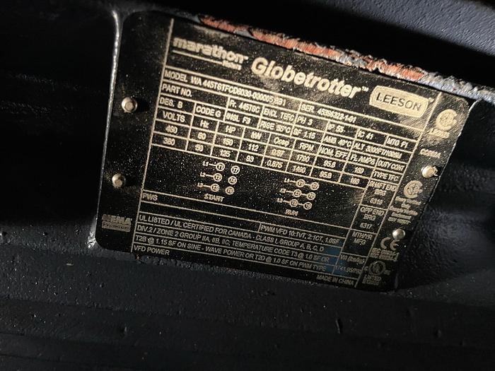 Used MARATHON GLOBETROTTER MOTOR 150 HP