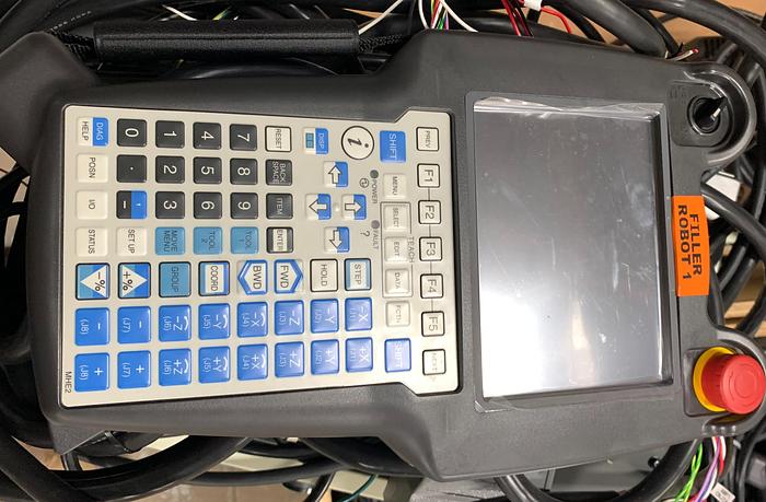 Used FANUC LR MATE 200ID/7C CLEAN ROOM 6 AXIS ROBOT WITH R30IB MATE