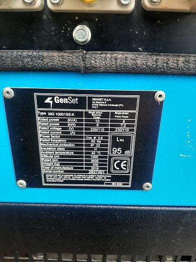 Used 10KVA Genset