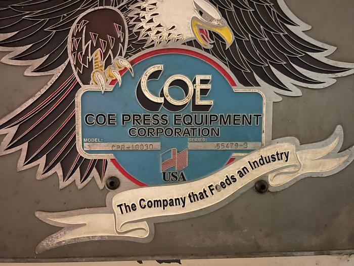 Used 30" COE Uncoiler with Coil Car