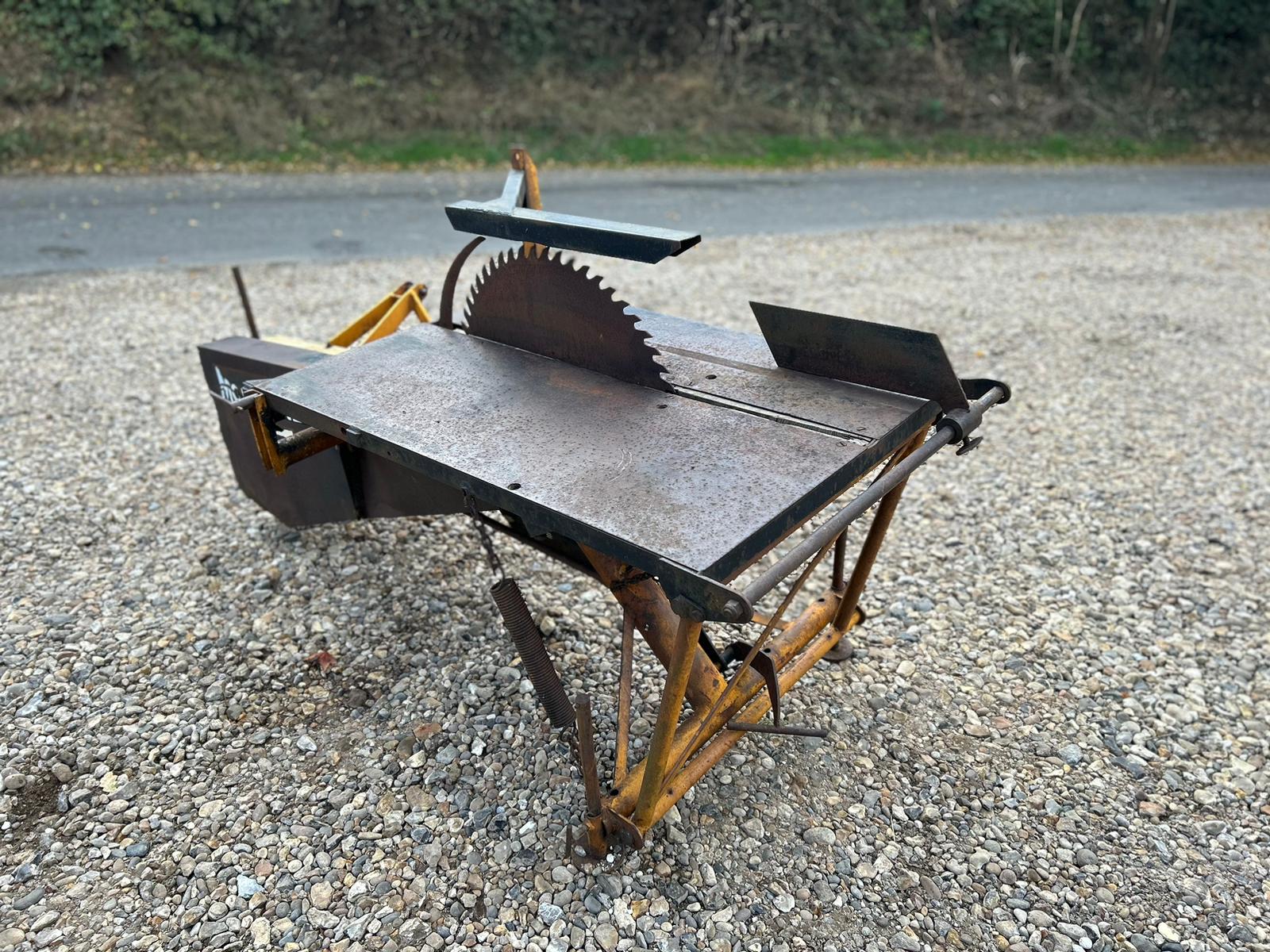 Used McConnel Allwork Saw Bench