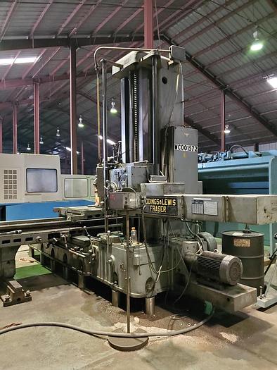 Used 4" Giddings & Lewis Horizontal Boring Mill, Model T-4, Table 48 X 98, X - 91", Y - 60", 50 Taper, 1300 rpm, 20 hp. ID17606