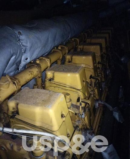 Used 24 MW 2006 Used Caterpillar 3616 Diesel Generator Sets