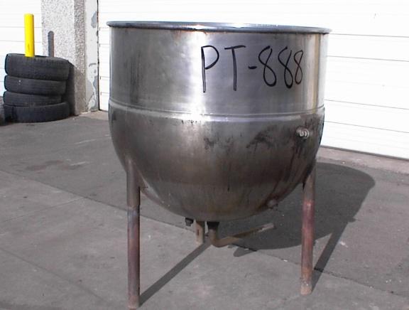 Usado 100 GALLON KETTLE TANK.  GROEN MFG. MODEL 100WP SERIAL 19779