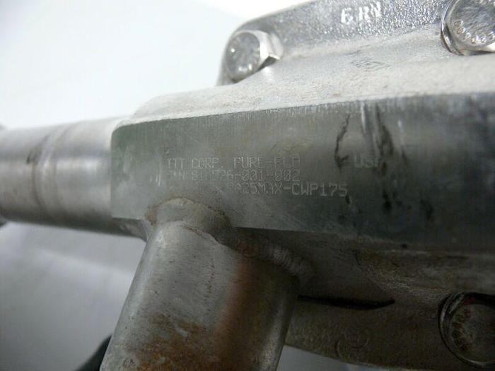 Used Lot of 3 - ITT Pure-Flo 1.5" Diaphragm Actuator w/ Switch (x2) & Diaphragm Valve