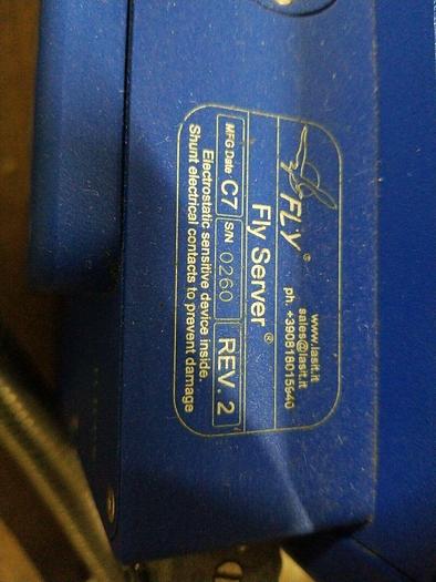 Used 10977 LASIT light marking LASER MARKER fly green 35w 12365 110V