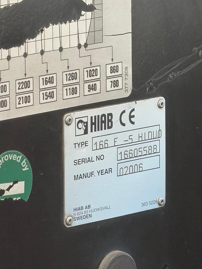 Usado Hiab XS 166 E-5 Hiduo