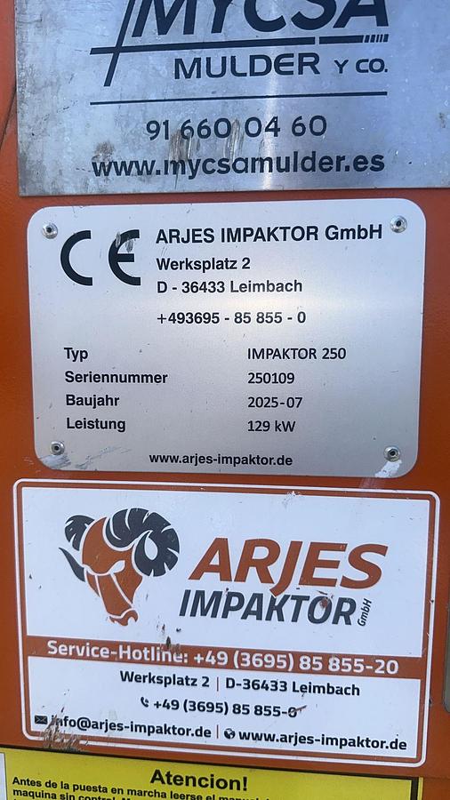 Reacondicionado Arjes Impaktor 250 Evo