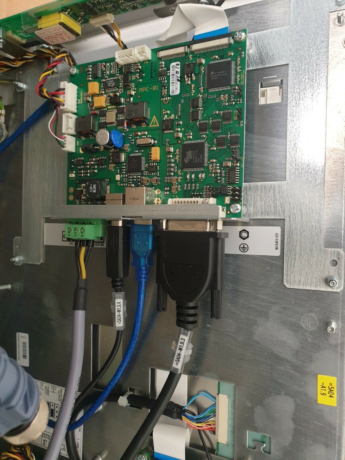 Used Lenze CS 5000 DVI Industrial Monitor 6300-0006