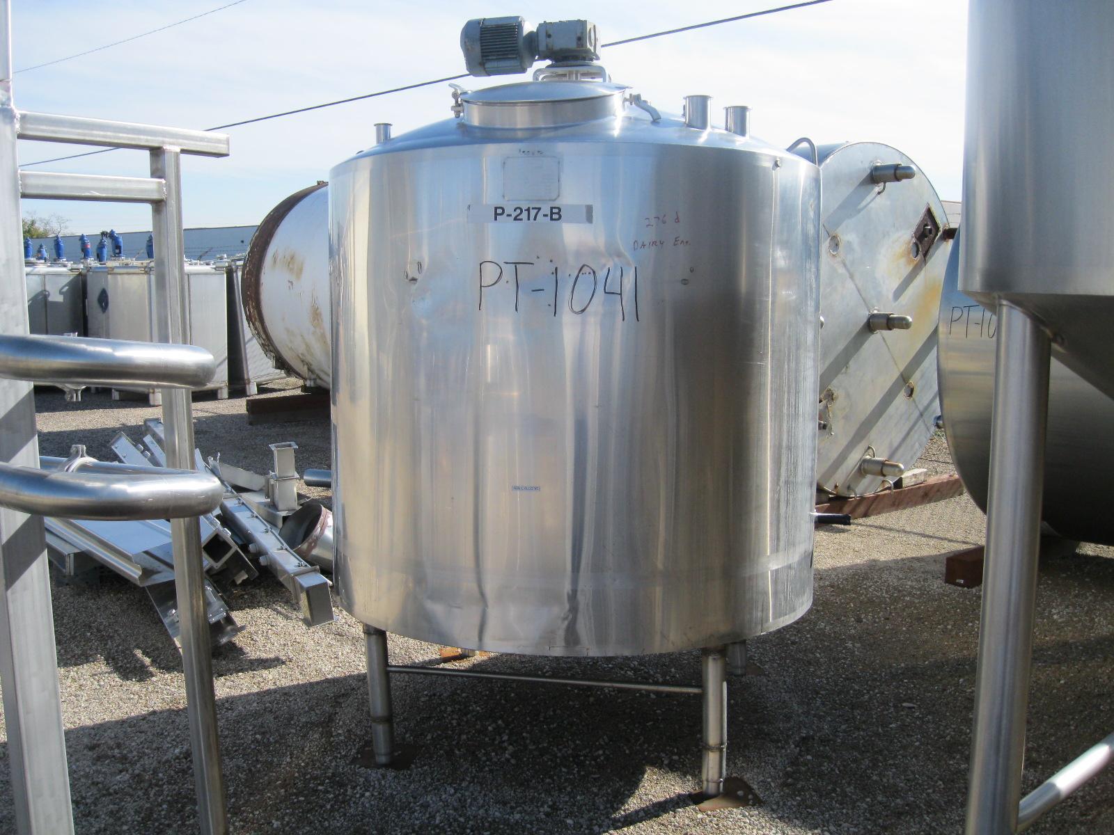 Usado 600 GALLON PROCESSOR TANK. WALKER MODEL PZ-CB-SP SERIAL 2538