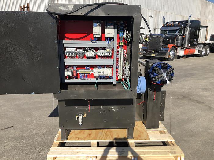 Used 60" ROSENTHAL DUPLEX SLITTER REWINDER 18" REWIND DIAMETERS MFG. 2016