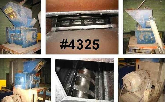 Used 14 in. X 24 in. CUMBERLAND GRANULATOR – 50 HP