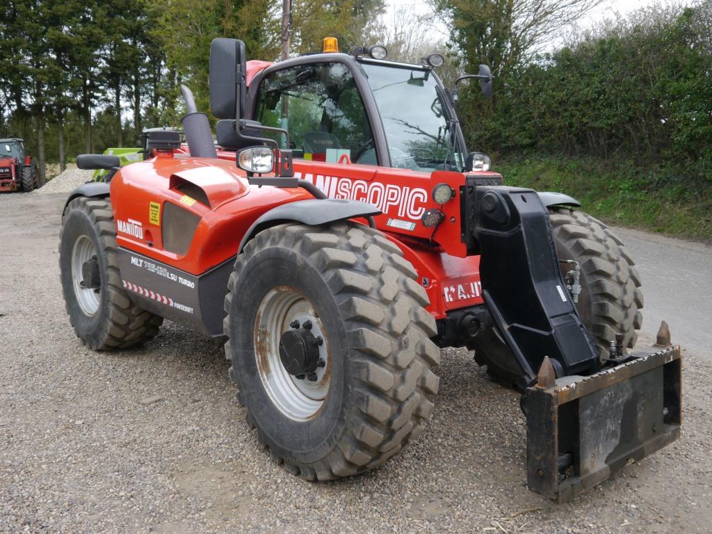 Used 2009 Manitou MLT 735-120 LSU Turbo Telehandler