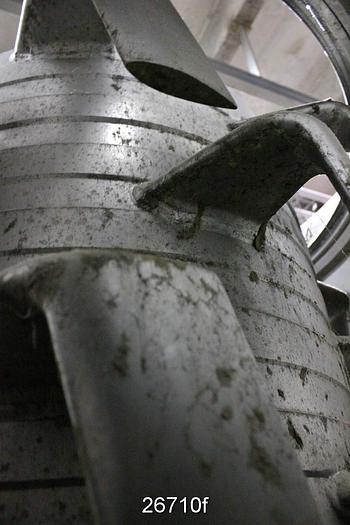 Used Voith VPS30 Voith Pressure Screen, Vps30, Slotted Screen Basket, Multifoil Low Pulse Rotor #26710