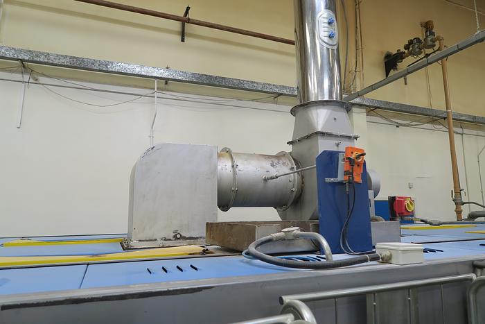 Used Steel Belt Tunnel Oven 1.1m wide x 24m baking