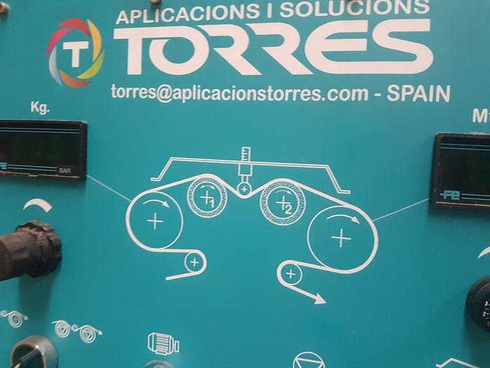 Used TORRES emerizing machine