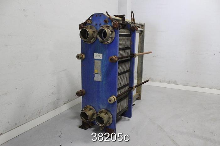 Used Alfa Laval M15-MFG Plate And Frame Heat Exchanger #38205