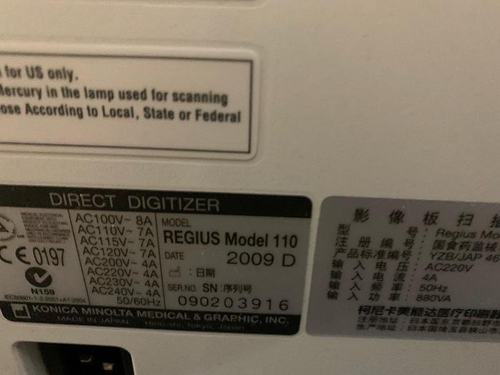 Used Konica Regius 110