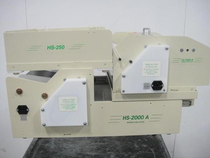 Used RB Sun HS2000A/HS-250 Business Card Slitter