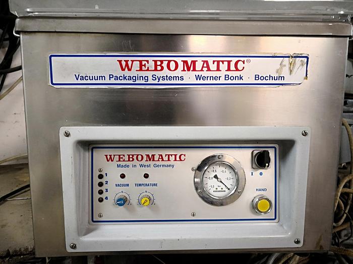 Używane 1-komorowa pakowaczka próżniowa firmy WEBOMATIC