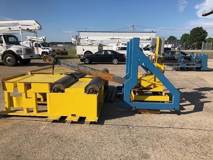 Used 120" ROLL SAW  L & M INDUSTRIES 72" ROLL DIAMETER CAPACITY