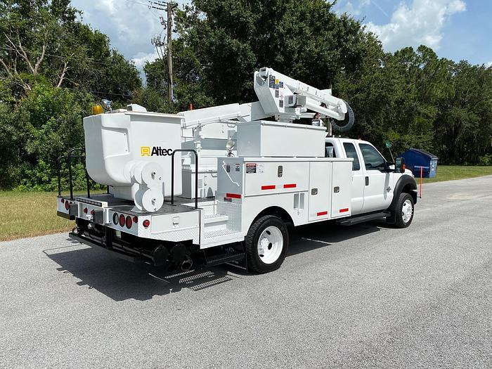 Used 2011 Ford F550 4x4 Extended Cab Altec AT37G 42ft Bucket Truck - P89432