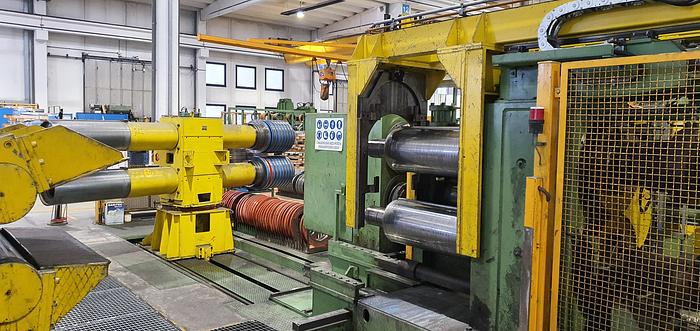 Used GUIDA   750mm x 14mm S.S. Slitting Line (Used) #4362