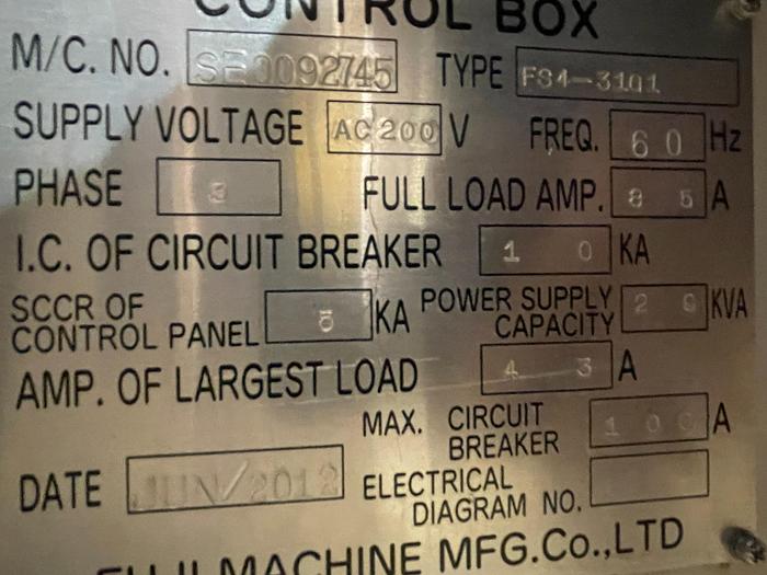 Used FUJI FS4-31 CNC GANG TOOL CNC LATHE WITH ROBOT LOADER