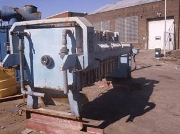 Used 25 CU. FT. STAR SYSTEMS FILTER PRESS – POLYPRO. – 1000 MM