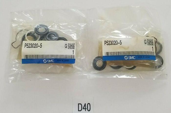 *NEW IN SEALED BAGS* LOT OF 2 SMC P523020-5 Seal Kit + Warranty & Free Shipping!