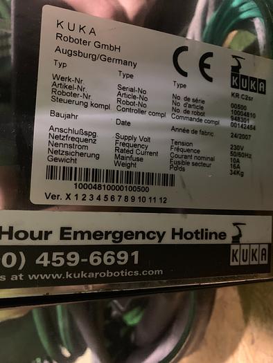 Used KUKA KR 5 SIXX R650 6 AXIS CNC ROBOT