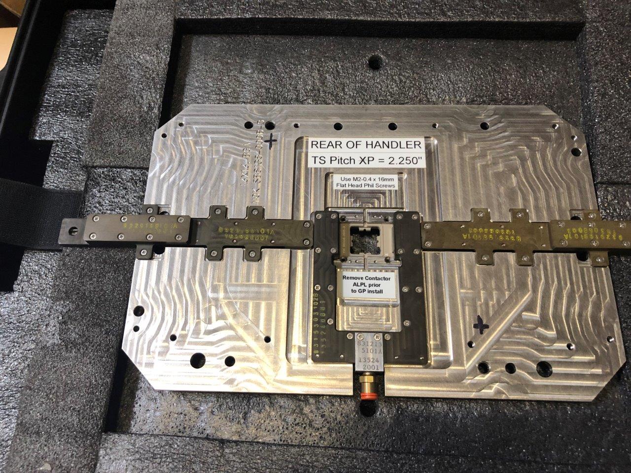 Used Delta Edge DE8000 S-FPB 361 CSBGA 16x16x1.40 Test Handler Kit