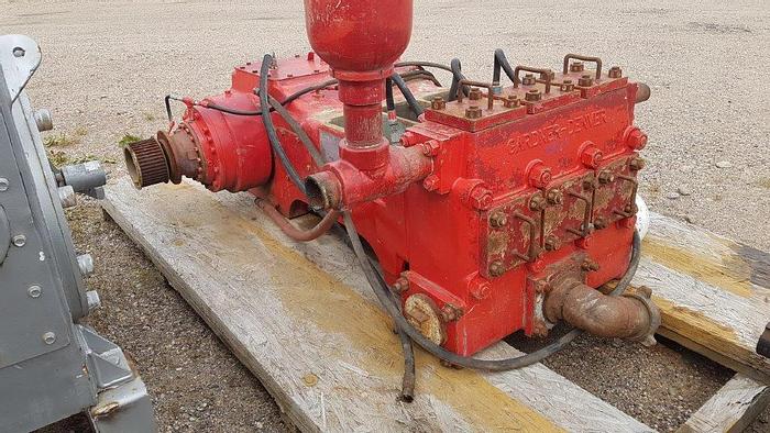Used 2007 Gardner Denver THE Triplex Mud Pump