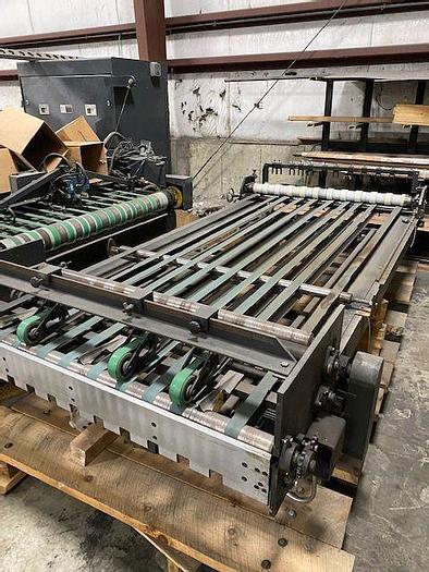 Used 59" (1.49M) MARQUIP DUAL ROTARY KNIFE SHEETER 1995