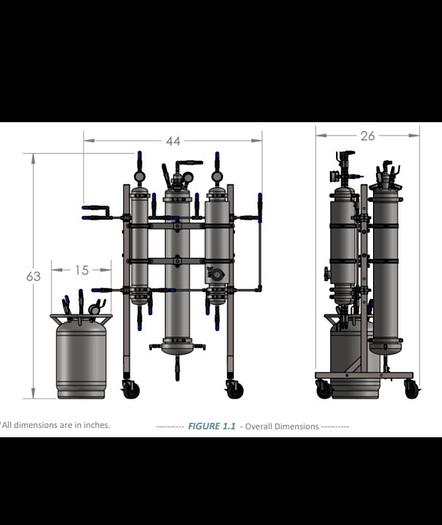 Used Hydrocarbon Extractor - 5L Adams from OSS