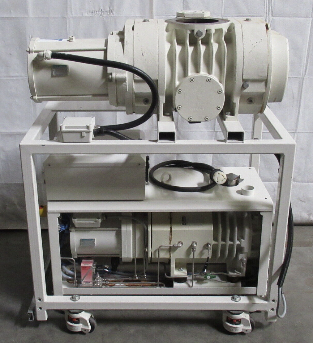 Used Busch Cobra DS 80 Dry Vacuum Pump w/ WZ 1000 A Booster Pump