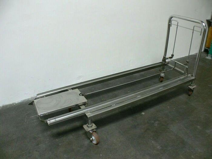 Used Autoclave/Sterilizer Stainless Steel 23" x 71" Rolling Cart