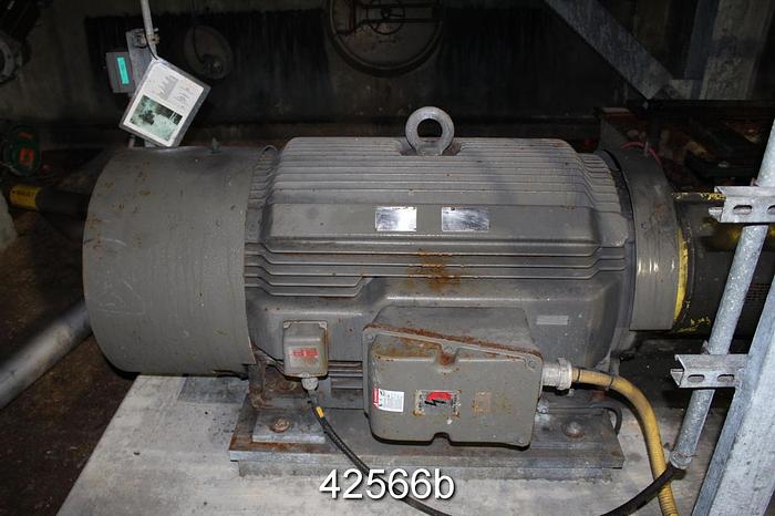 Used Toshiba 4DG250L1HHRC A/C Motor, 250 Hp, 1800 Rpm, 5010US Frame #42566