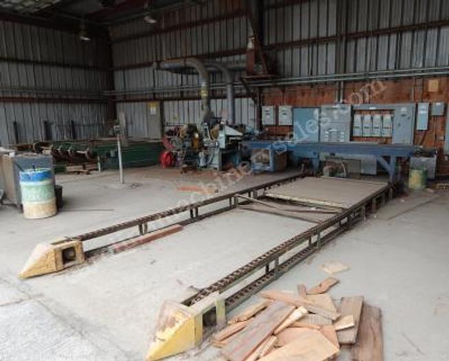 Used Newman Whitney S-282 Planer w/ Material Handling