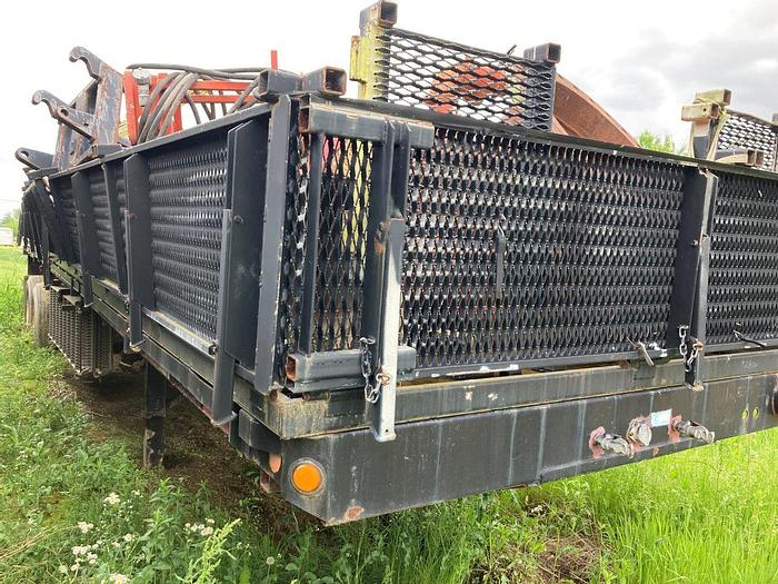 Used 2000 Fontaine HFTW-5-10045FK Flatbed Trailer