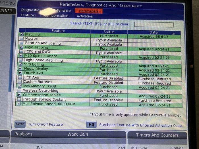 Used 2017 HAAS TM-3P 4-Axis CNC Vertical Machining Center