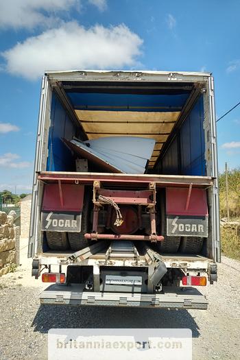 Used 2001 VOLVO FL 19 250 + Iveco Eurotech 190E27 R 19 ton curtainsider