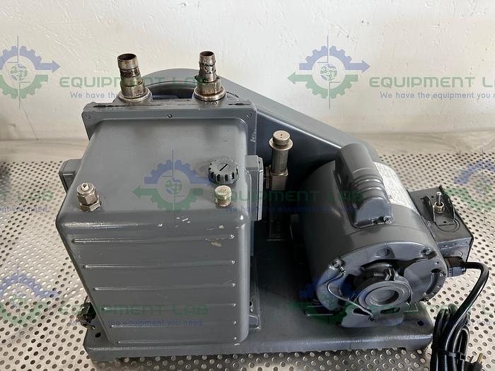 Used Welch  1402N Chemstar Corrosive Gas Vacuum Pump w/ Motor Division C63CXGZP Motor