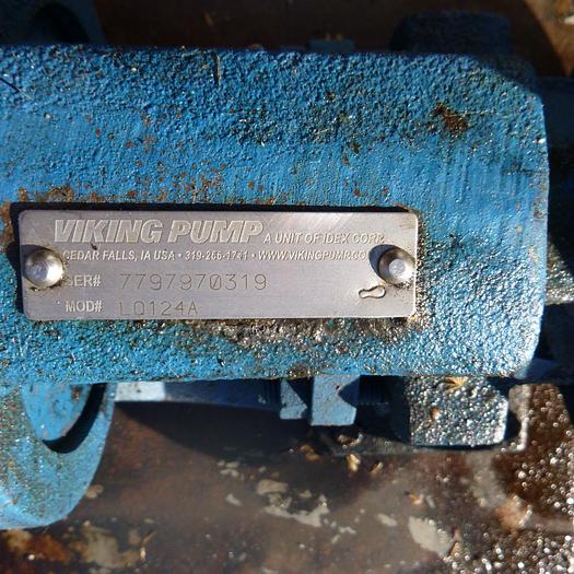 Used Pump, Gear, 7.5 HP, 2", Viking, Mdl LQ124A #S744936